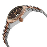 Rolex Datejust 31 Chocolate Diamond Dial Automatic Ladies Steel and 18kt Everose Gold Jubilee Watch #278271CHDJ - Watches of America #2