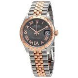 Rolex Datejust 31 Dark Rhodium Dial Ladies Steel and 18kt Everose Gold Jubilee Watch #278341DRRDJ - Watches of America