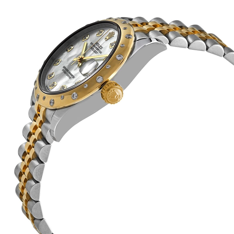 Rolex Datejust 31 Mother of Pearl Diamond Dial Automatic Ladies Steel and 18kt Yellow Gold Jubilee Watch #278343MDJ - Watches of America #2