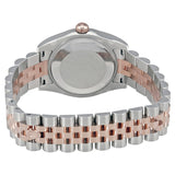 Rolex Datejust 31 Pink Jubilee Diamond Dial Steel and 18K Everose Gold Ladies Watch #178241PKJDJ - Watches of America #3