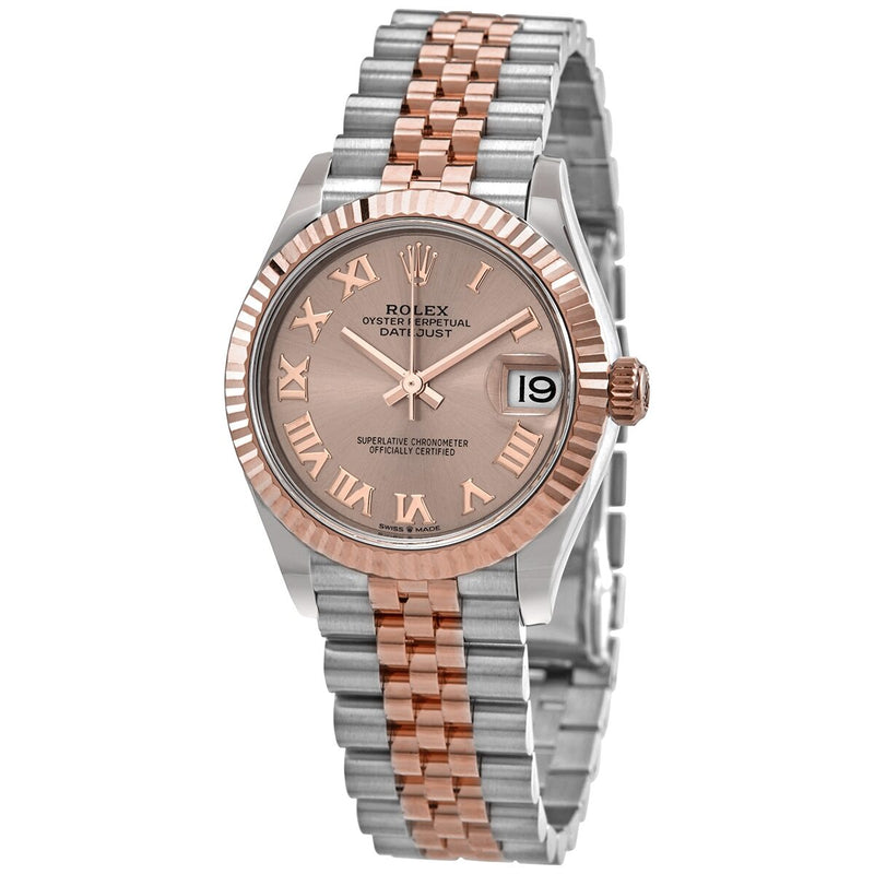 Rolex Datejust 31 Rose Roman Dial Automatic Ladies Steel and 18kt Everose Gold Jubilee Watch #278271PKRJ - Watches of America