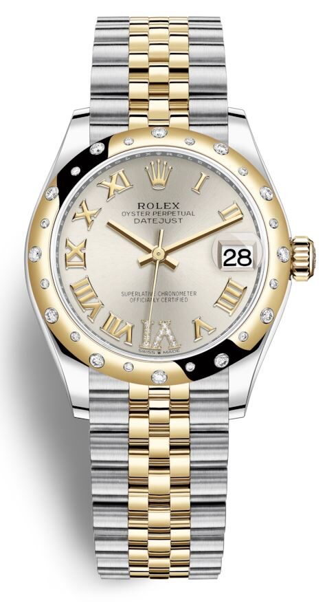 Rolex Datejust 31 Silver Dial Automatic Ladies Steel and 18kt Yellow Gold Jubilee Watch #278343SRDJ - Watches of America