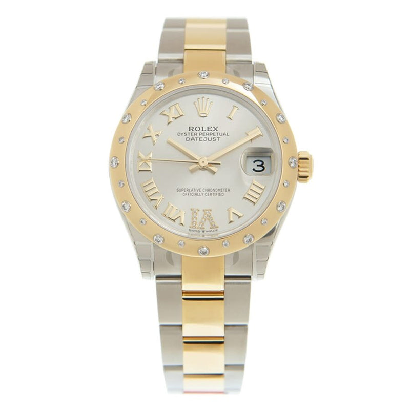 Rolex Datejust 31 Silver Dial Automatic Ladies Steel and 18kt Yellow Gold Oyster Watch #278343SRDO - Watches of America #3
