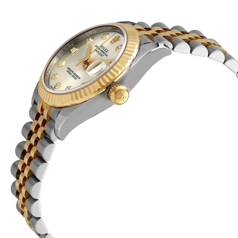 Rolex Datejust 31 Silver Diamond Dial Automatic Ladies Steel and 18kt Yellow Gold Jubilee Watch #278273SDJ - Watches of America #2