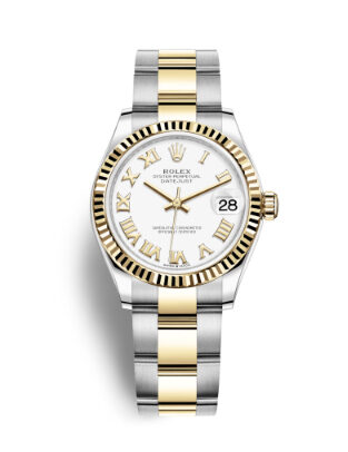Rolex Datejust 31 White Dial Automatic Ladies Steel and 18kt Yellow Gold Oyster Watch #278273WRO - Watches of America