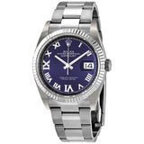 Rolex Datejust 36 Aubergine Sunburst Automatic Ladies Watch #126234-0022 - Watches of America