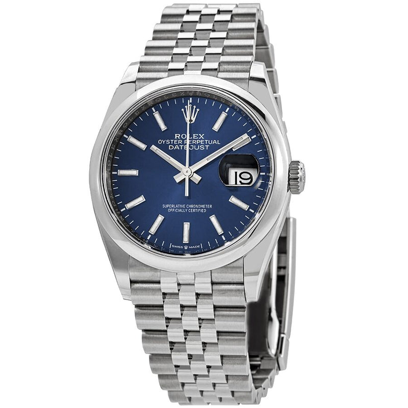 Rolex Datejust 36 Blue Dial Men's Watch #126200BLSJ - Watches of America