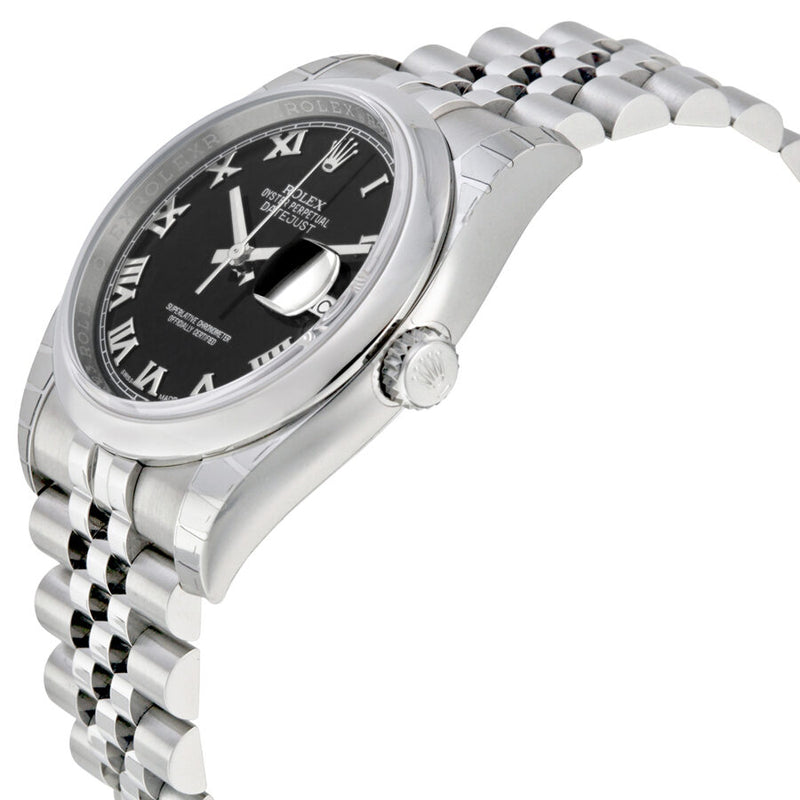 Rolex Datejust 36 Black Dial Stainless Steel Jubilee Bracelet Automatic Men's Watch 116200BKRJ #116200-BKRJ - Watches of America #2
