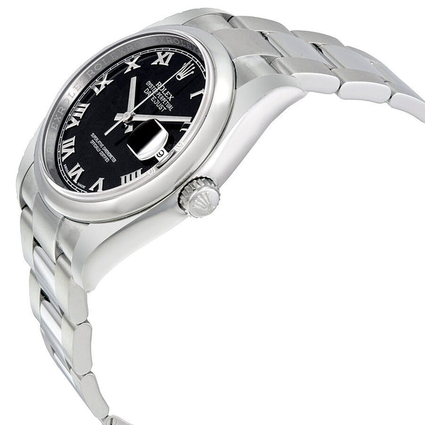 Rolex Datejust 36 Black Dial Stainless Steel Oyster Bracelet Automatic Men's Watch 116200BKRO #116200-BKRO - Watches of America #2