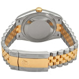 Rolex Datejust 36 Black Diamond Dial Men's Stainless Steel and 18kt Yellow Gold Jubilee Watch #126233BKDJ - Watches of America #3