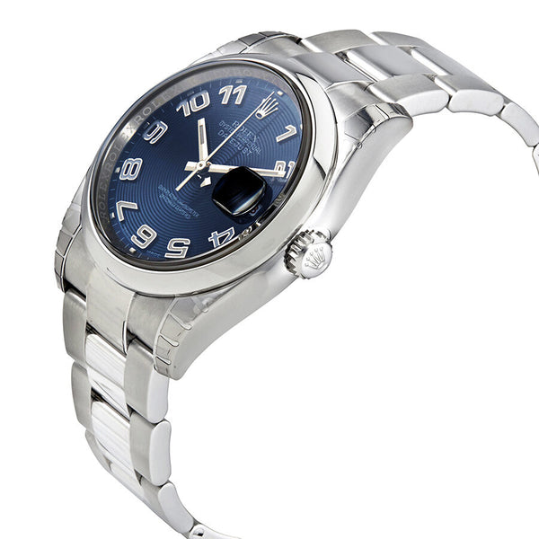 Rolex Datejust 36 Blue Concentric Dial Stainless Steel Oyster Bracelet Automatic Men's Watch #116200BLCAO - Watches of America #2