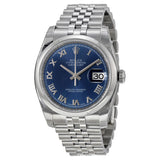 Rolex Datejust 36 Blue Dial Stainless Steel Jubilee Bracelet Automatic Men's Watch #116200BLRJ - Watches of America