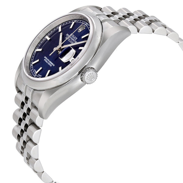 Rolex Datejust 36 Blue Dial Stainless Steel Jubilee Bracelet Automatic Men's Watch 116200BLSJ #116200-BLSJ - Watches of America #2