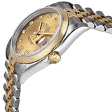 Rolex Datejust 36 Champagne Dial Stainless Steel and 18K Yellow Gold Jubilee Bracelet Automatic Men's Watch #116203CDJ - Watches of America #2