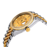 Rolex Datejust 36 Champagne Diamond Dial Steel and 18kt Yellow Gold Jubilee Watch #126283CDJ - Watches of America #2