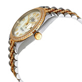Rolex Datejust 36 Mother of Pearl Diamond Dial Ladies Steel and 18kt Yellow Gold Jubilee Watch #126283MDJ - Watches of America #2