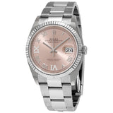 Rolex Datejust 36 Pink Diamond Dial Automatic Men's Oyster Watch #126234PRDO - Watches of America