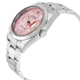 Rolex Datejust 36 Pink floral Dial Stainless Steel Oyster Bracelet Automatic Unisex Watch #116200PFAO - Watches of America #2