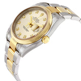 Rolex Datejust 36 Silver Dial Stainless Steel and 18K Yellow Gold Oyster Bracelet Automatic Ladies Watch #116203SDO - Watches of America #2