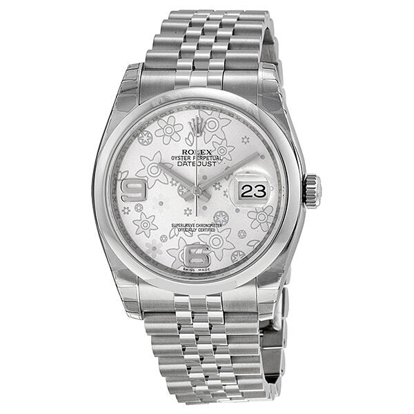 Rolex Datejust 36 Silver Dial Stainless Steel Jubilee Bracelet Automatic Men's Watch #116200SFAJ - Watches of America