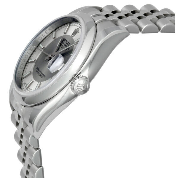 Rolex Datejust 36 Silver Dial Stainless Steel Jubilee Bracelet Automatic Men's Watch #116200SRSJ - Watches of America #2