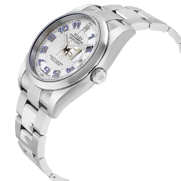 Rolex Datejust 36 Silver Dial Stainless Steel Oyster Bracelet Automatic Men's Watch #116200SBLAO - Watches of America #2