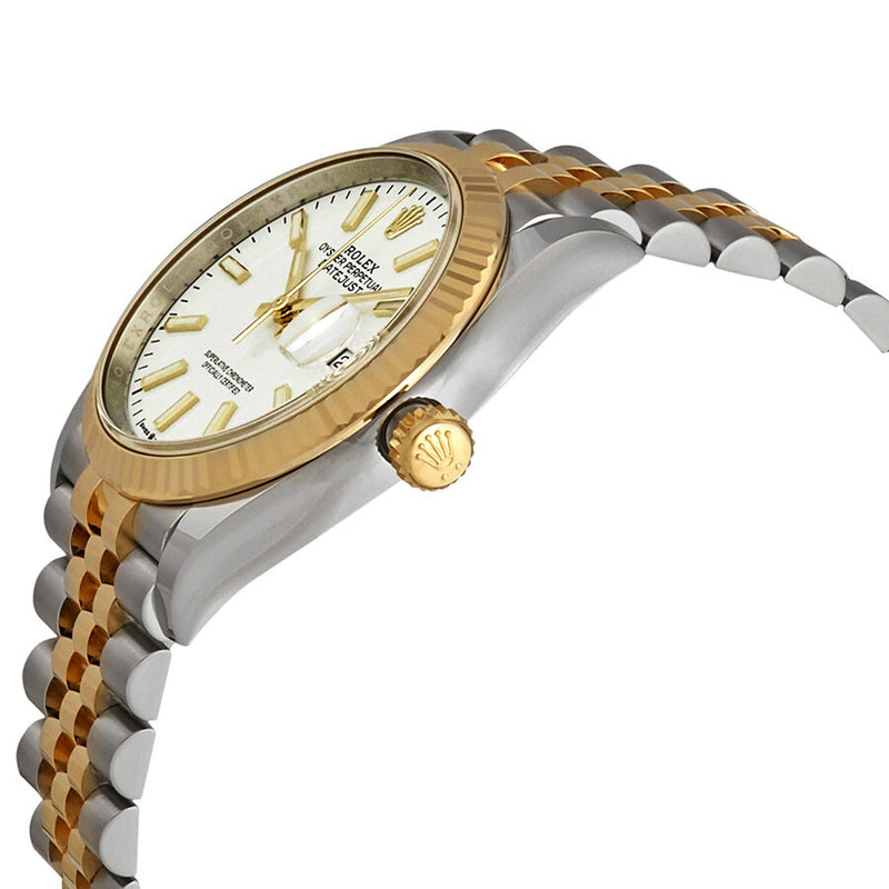 Rolex Datejust 36 White Dial Men's Steel and 18kt Yellow Gold Jubilee #126233WSJ - Watches of America #2