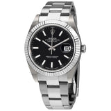 Rolex Datejust 41 Black Dial Stainless Steel Automatic Men's Watch #126334BKSO - Watches of America