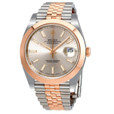 Rolex Datejust 41 Sundust Dial Steel and 18K Everose Gold Automatic Men's Watch #126301SNSJ - Watches of America