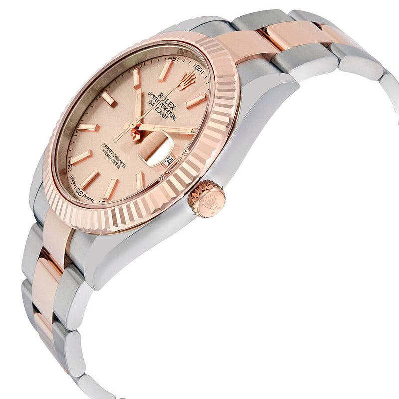 Rolex Datejust 41 Sundust Dial Steel and 18K Everose Gold Men's Watch #126331SNSO - Watches of America #2