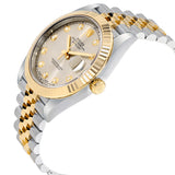 Rolex Datejust 41 Sundust Diamond Dial Steel and 18K Yellow Gold Men's Watch #126333SNDJ - Watches of America #2