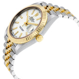 Rolex Datejust 41 White Dial Steel and 18K Yellow Gold Jubilee Men's Watch #12633WSJ - Watches of America #2