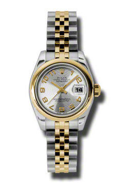 Rolex Datejust Automatic Stainless Steel 18kt Yellow Gold Jubilee Ladies Watch #179163SCAJ - Watches of America
