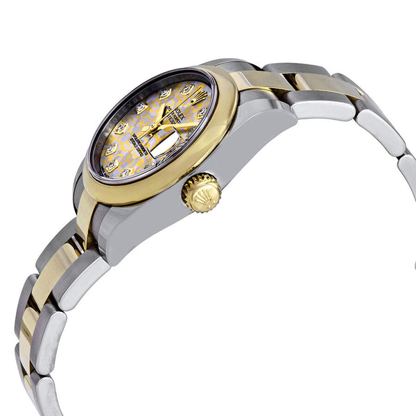Rolex Datejust Automatic Stainless Steel 18kt Yellow Gold Oyster Ladies Watch #179163CGDMDO - Watches of America #2