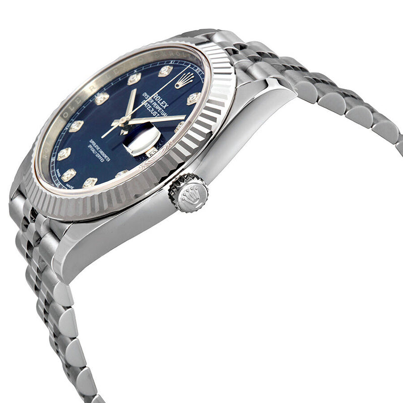 Rolex Datejust Blue Diamond Dial Automatic Men's Jubilee Watch #126334BLDJ - Watches of America #2
