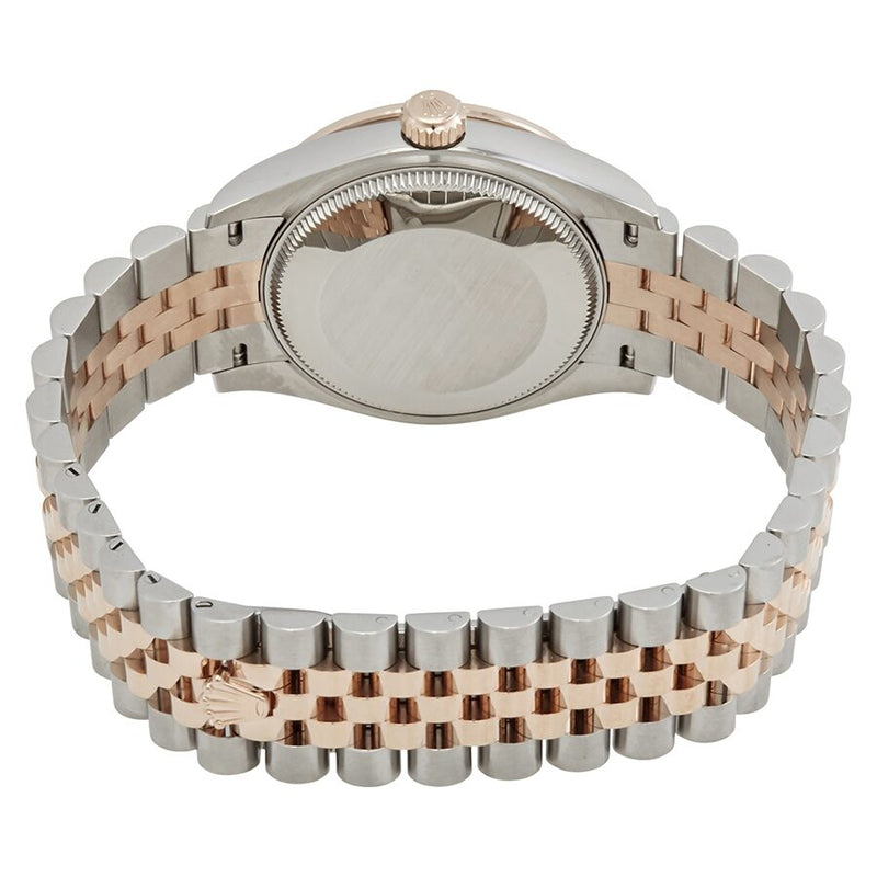 Rolex Datejust Chocolate Dial Automatic Ladies Steel and Everose Gold Jubilee Watch #278381CHDJ - Watches of America #3