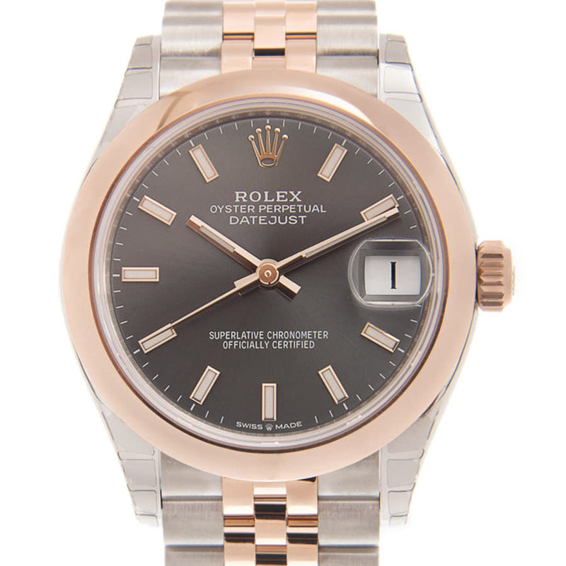 Rolex DATEJUST Grey Dial Unisex Watch #278241-0018 - Watches of America