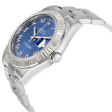Rolex Datejust II Automatic Blue Dial Stainless Steel Oyster Bracelet Men's Watch 116334BLRO #116334-BLRO - Watches of America #2