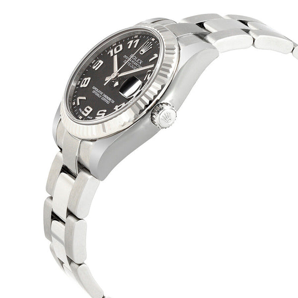 Rolex Datejust Lady 31 Black Concentric Circle Dial Stainless Steel Oyster Bracelet Automatic Watch #178274BKCAO - Watches of America #2
