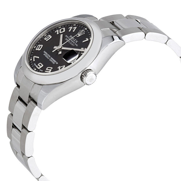 Rolex Datejust Lady 31 Black Concentric Dial Stainless Steel Oyster Bracelet Automatic Watch #178240BKCAO - Watches of America #2