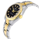Rolex Datejust Lady 31 Black Dial Stainless Steel and 18K Yellow Gold Oyster Bracelet Automatic Watch #178273BKDO - Watches of America #2