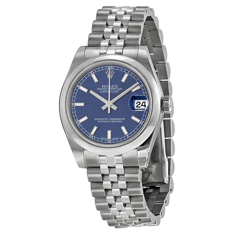 Rolex Datejust Lady 31 Blue Dial Stainless Steel Jubilee Bracelet Automatic Watch #178240BLSJ - Watches of America