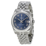 Rolex Datejust Lady 31 Blue Dial Stainless Steel Jubilee Bracelet Automatic Watch #178240BRJ - Watches of America