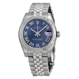 Rolex Datejust Lady 31 Blue Dial Stainless Steel Jubilee Bracelet Automatic Watch #178274BLRJ - Watches of America