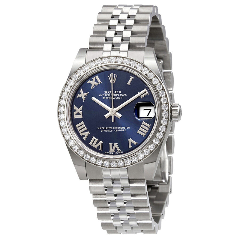 Rolex Datejust Lady 31 Blue Dial Stainless Steel Jubilee Bracelet Automatic Watch #178384BLRJ - Watches of America