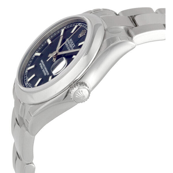 Rolex Datejust Lady 31 Blue Dial Stainless Steel Oyster Bracelet Automatic Watch #178240BLSO - Watches of America #2