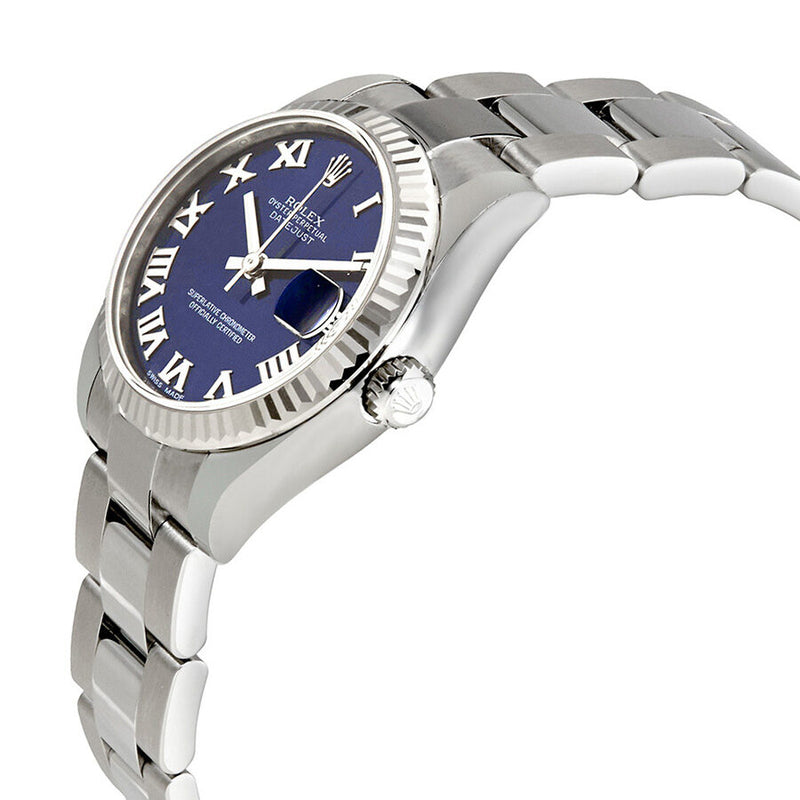 Rolex Datejust Lady 31 Blue Dial Stainless Steel Oyster Bracelet Automatic Watch #178274BLRO - Watches of America #2