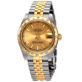 Rolex Datejust Lady 31 Champagne Dial Stainless Steel and 18K Yellow Gold Jubilee Bracelet Automatic Watch #178343CSJ - Watches of America