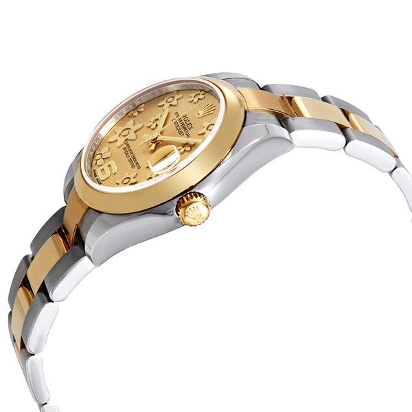Rolex Datejust Lady 31 Champagne Dial Stainless Steel and 18K Yellow Gold Oyster Bracelet Automatic Watch #178243CFO - Watches of America #2