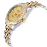 Rolex Datejust Lady 31 Champagne Dial Stainless Steel and 18K Yellow Gold Jubilee Bracelet Automatic Watch #178343CDJ - Watches of America #2